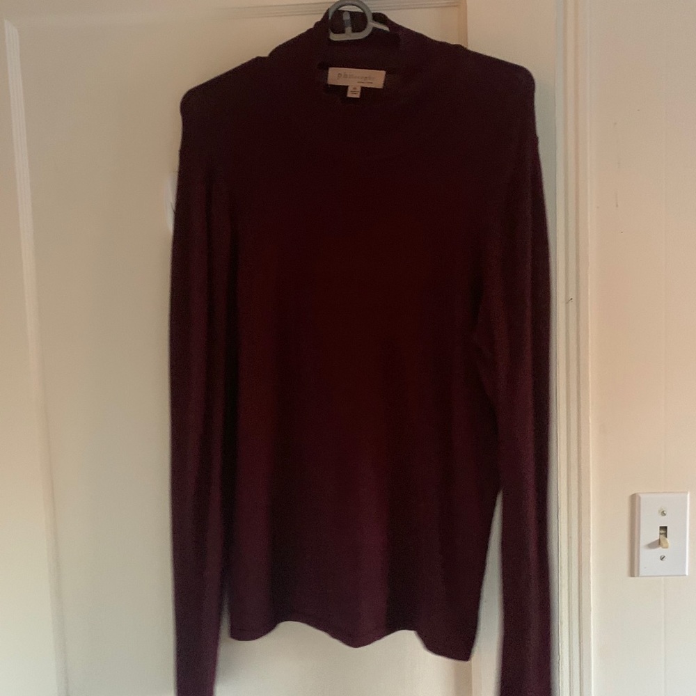 Maroon Turtle Neck - image 1